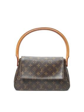Louis Vuitton Looping Handbag Canvas #349811L12B
